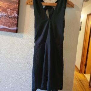 Abercrombie & Fitch Black Halter Dress